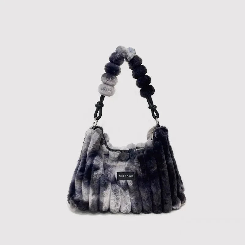 Tie-Dye Plush Bag