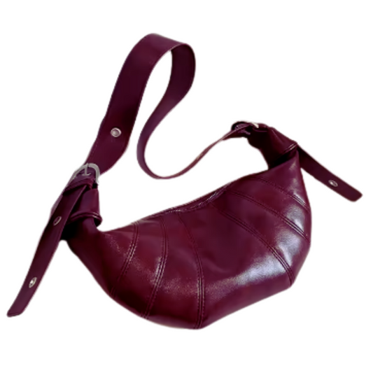 The Cabernet Crescent Bag