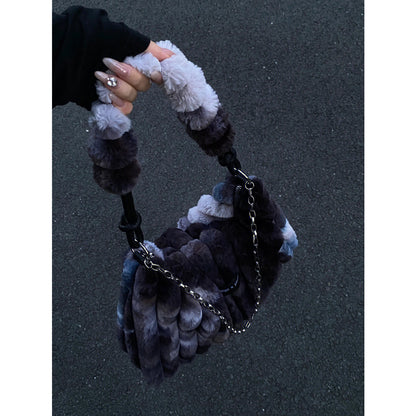 Tie-Dye Plush Bag