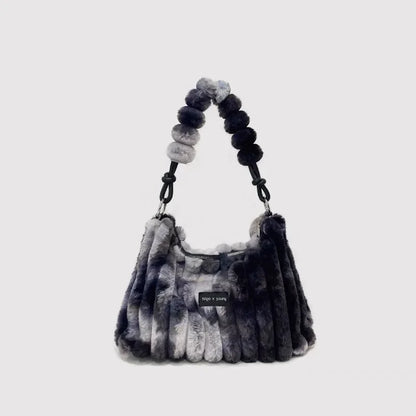 Tie-Dye Plush Bag