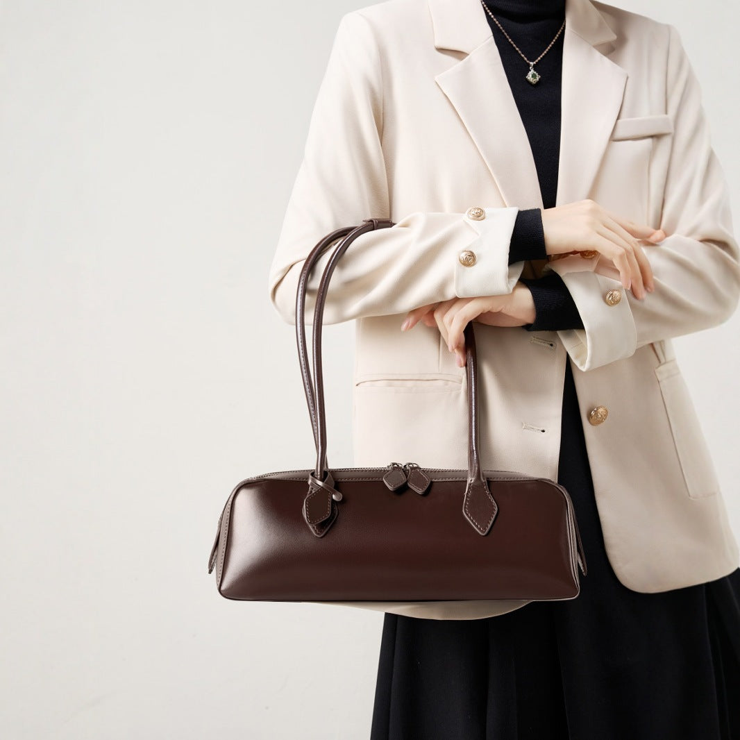 The Signature Bordeaux Bag