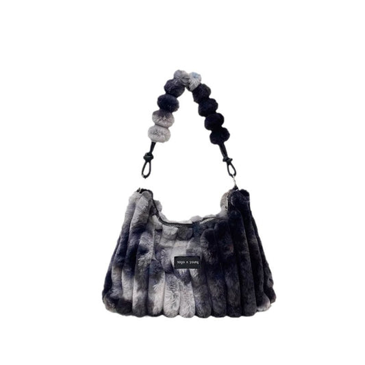 Tie-Dye Plush Bag
